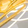 Glen Lampa Sufitowa LED Złoty, 1-punktowy, Zdalne sterowanie