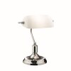 Ideal Lux LAWYER Lampa stołowa Chrom, 1-punktowy