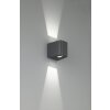 Reality BOGOTA Lampa ścienna LED Antracytowy, 2-punktowe