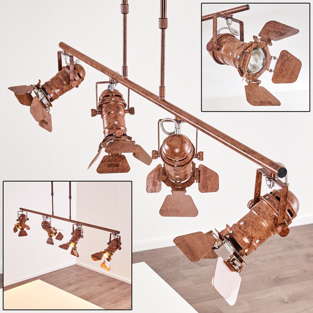 Lichinga Lampa Wisząca Rdzawy, 4-punktowe main product photo