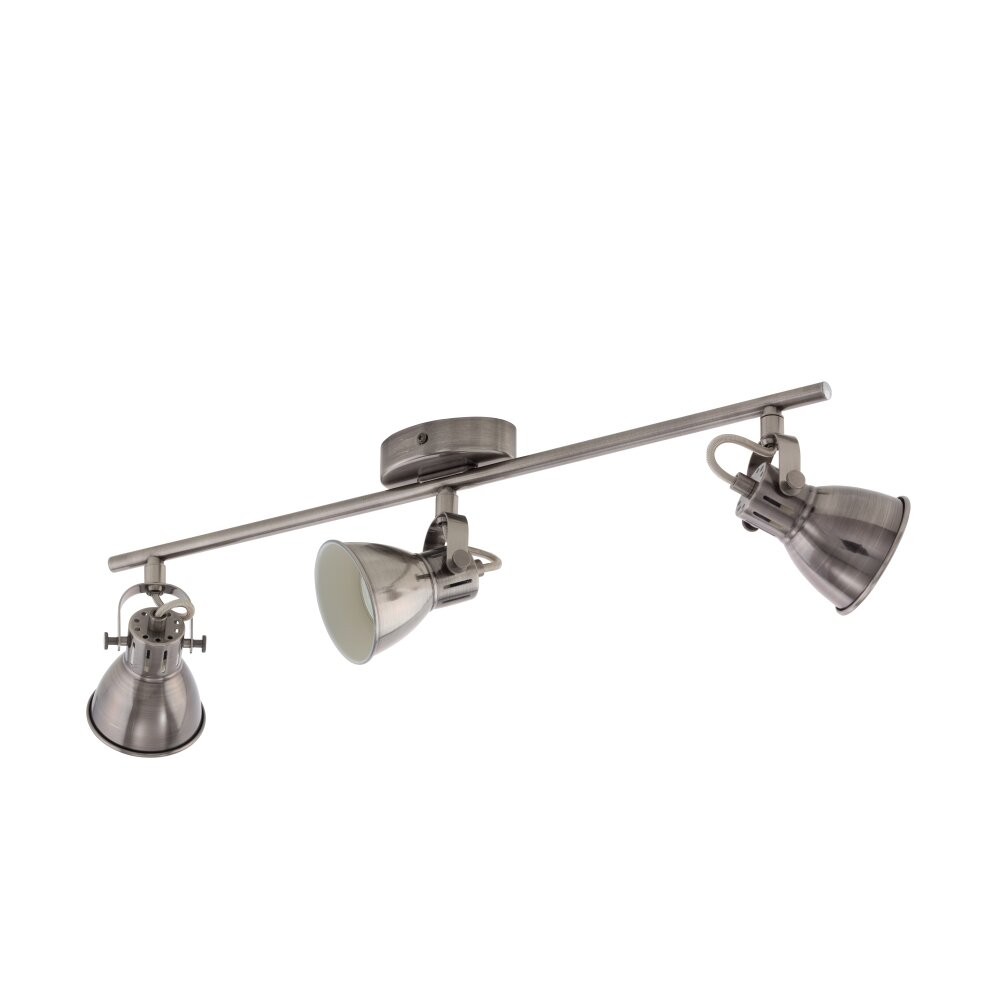 Eglo SERAS Lampa Sufitowa LED Ciemnobrązowy, Nikiel matowy, Różowy, 3-punktowe main product photo