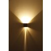 Helestra SIRI 44 lampa ścienna LED Szary, Srebrny, 2-punktowe