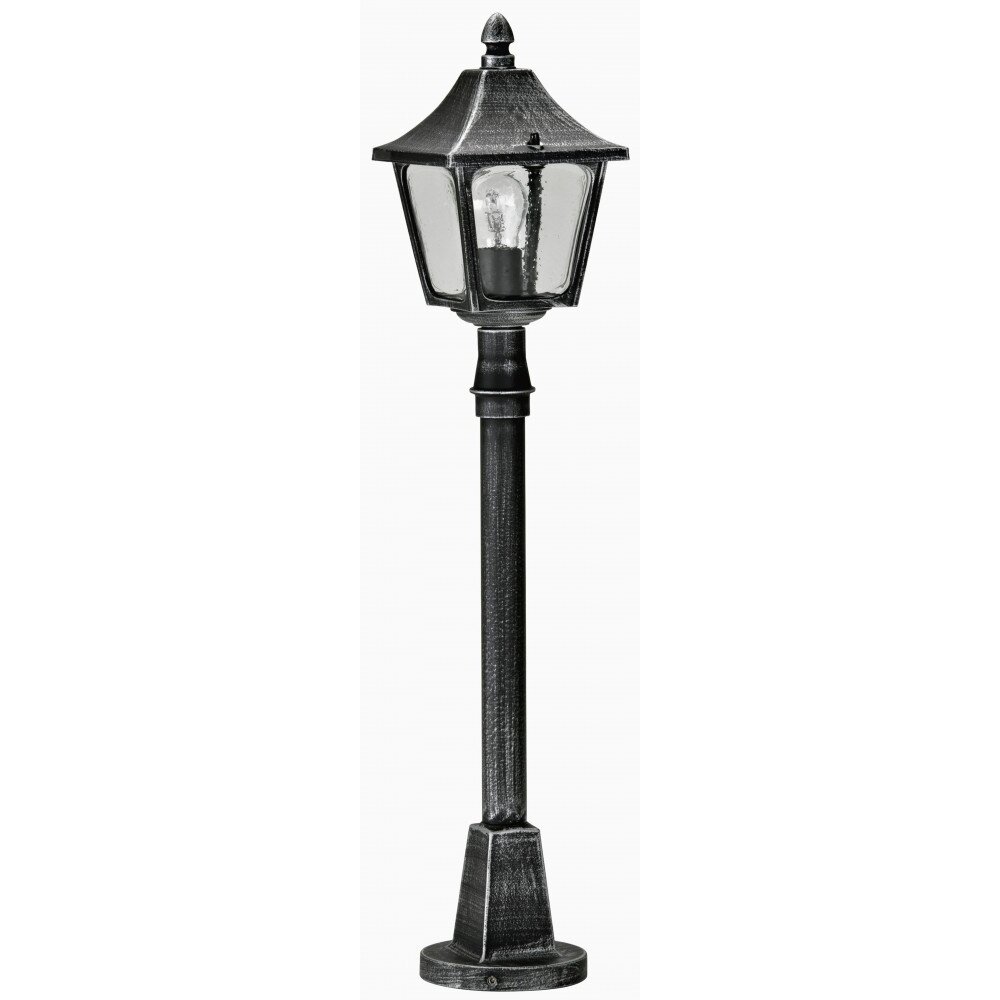 Albert 4128 zewnętrzna lampa stojąca Czarny, Srebrny, 1-punktowy main product photo