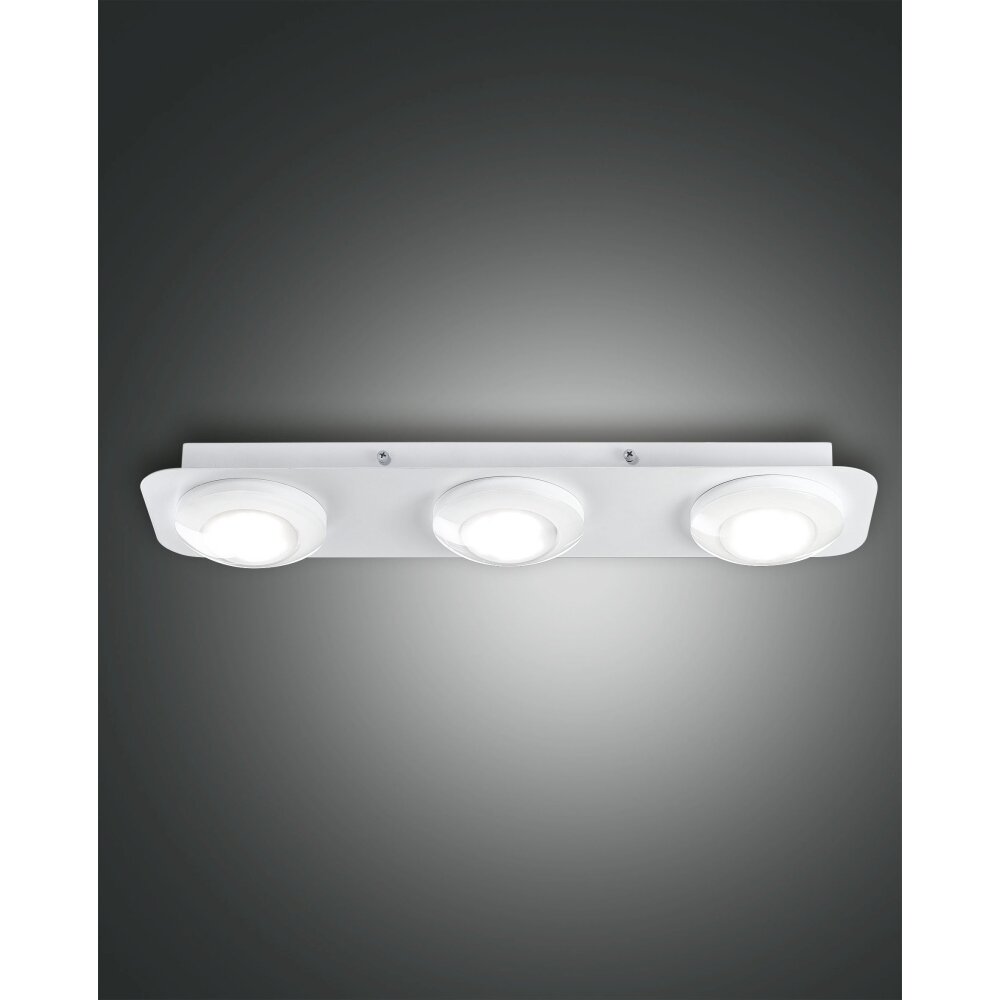 Fabas Luce Swan Lampa Sufitowa LED Biały, 3-punktowe main product photo