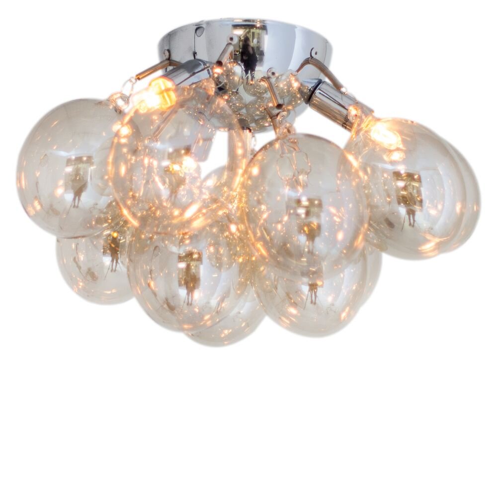 Lampa Sufitowa By Rydens Gross W kolorze bursztynu, 3-punktowe main product photo