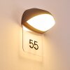 Tanguro Oświetlenie numeru domu LED Czarny, 1-punktowy