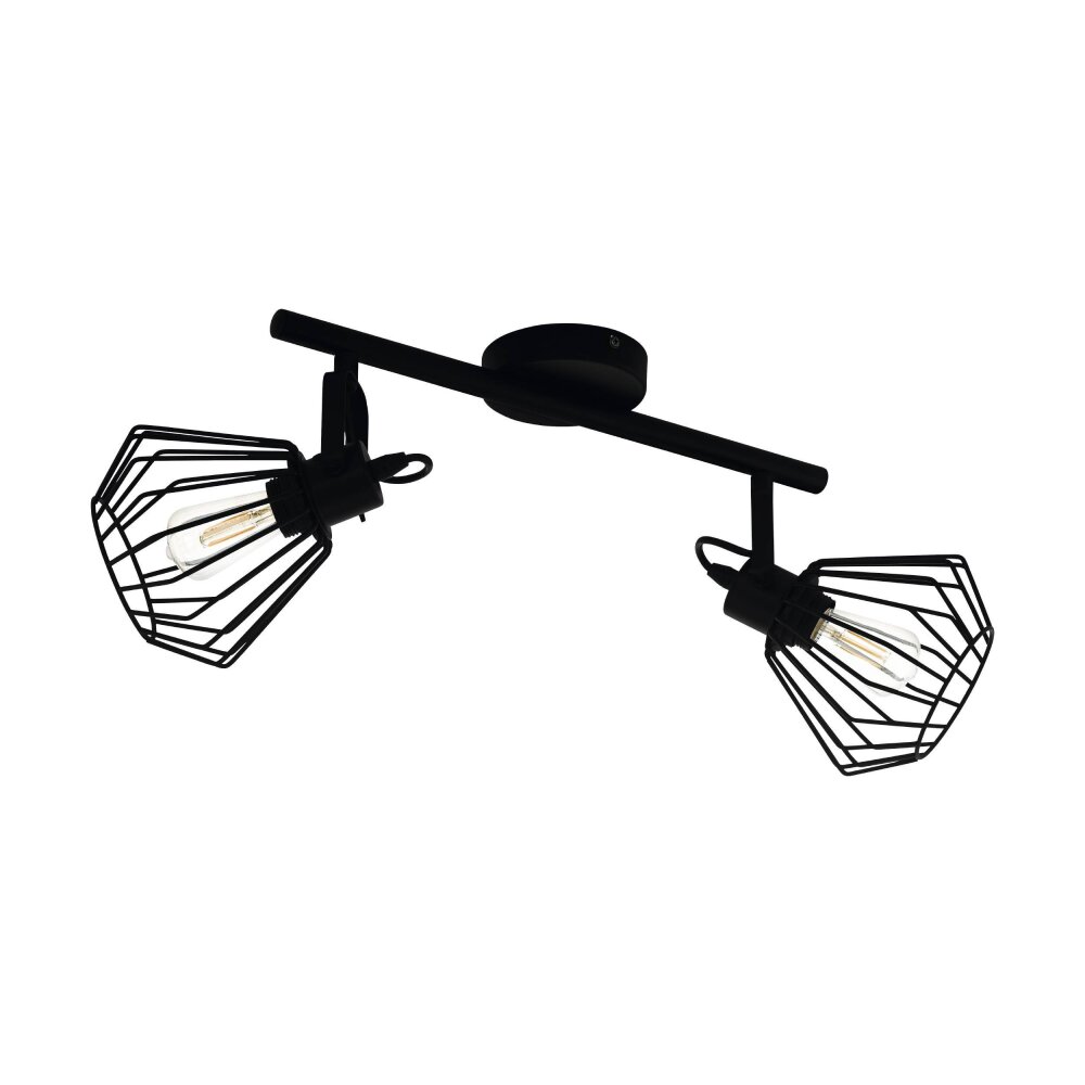 Eglo TABILLANO Lampa Sufitowa Czarny, 2-punktowe main product photo