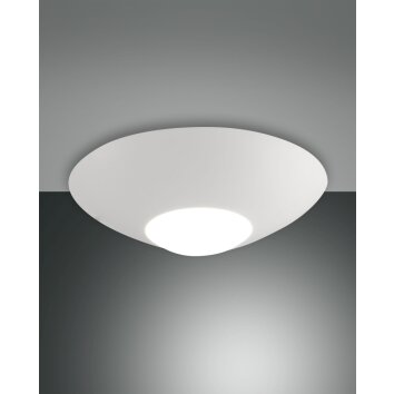 Fabas Luce Lizzy Lampa Sufitowa LED Biały, 1-punktowy Fabas Luce Lizzy Lampa Sufitowa LED Biały, 1-punktowy