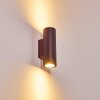 Zuoz Lampa ścienna Rdzawy, 2-punktowe Zuoz Lampa ścienna Rdzawy, 2-punktowe