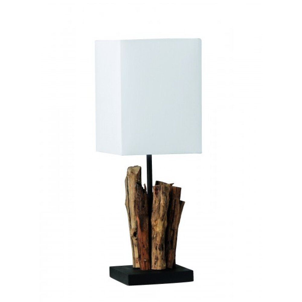 Paul Neuhaus ABUJA Lampa stołowa Ciemne drewno, 1-punktowy main product photo