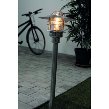 Nordlux AGGER zewnętrzna lampa stojąca Ocynkowany, 1-punktowy