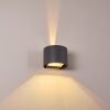 Badajoz Lampa ścienna LED Antracytowy, 1-punktowy