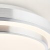 Brilliant Vilma Lampa Sufitowa LED Srebrny, Biały, 1-punktowy, Zdalne sterowanie, Zmieniacz kolorów