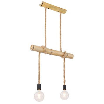 Globo FRAGNO Lampa Wisząca Czarny, 2-punktowe