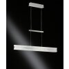 Wofi ARLON Lampa Wisząca LED Srebrny, 2-punktowe
