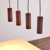 Zuoz Lampa Wisząca Rdzawy, 4-punktowe