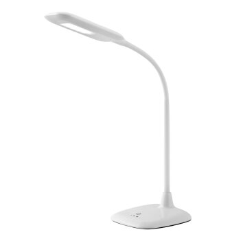 Brilliant Nele Lampa stołowa LED Biały, 1-punktowy