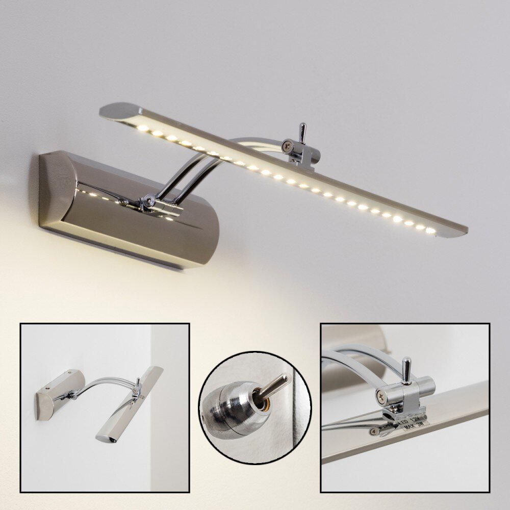 Liberia Picture oświetlenie do wyświetlacza LED Chrom, 1-punktowy main product photo