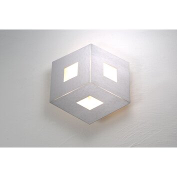 Bopp-Leuchten BOX COMFORT Lampa Sufitowa LED Srebrny, 3-punktowe