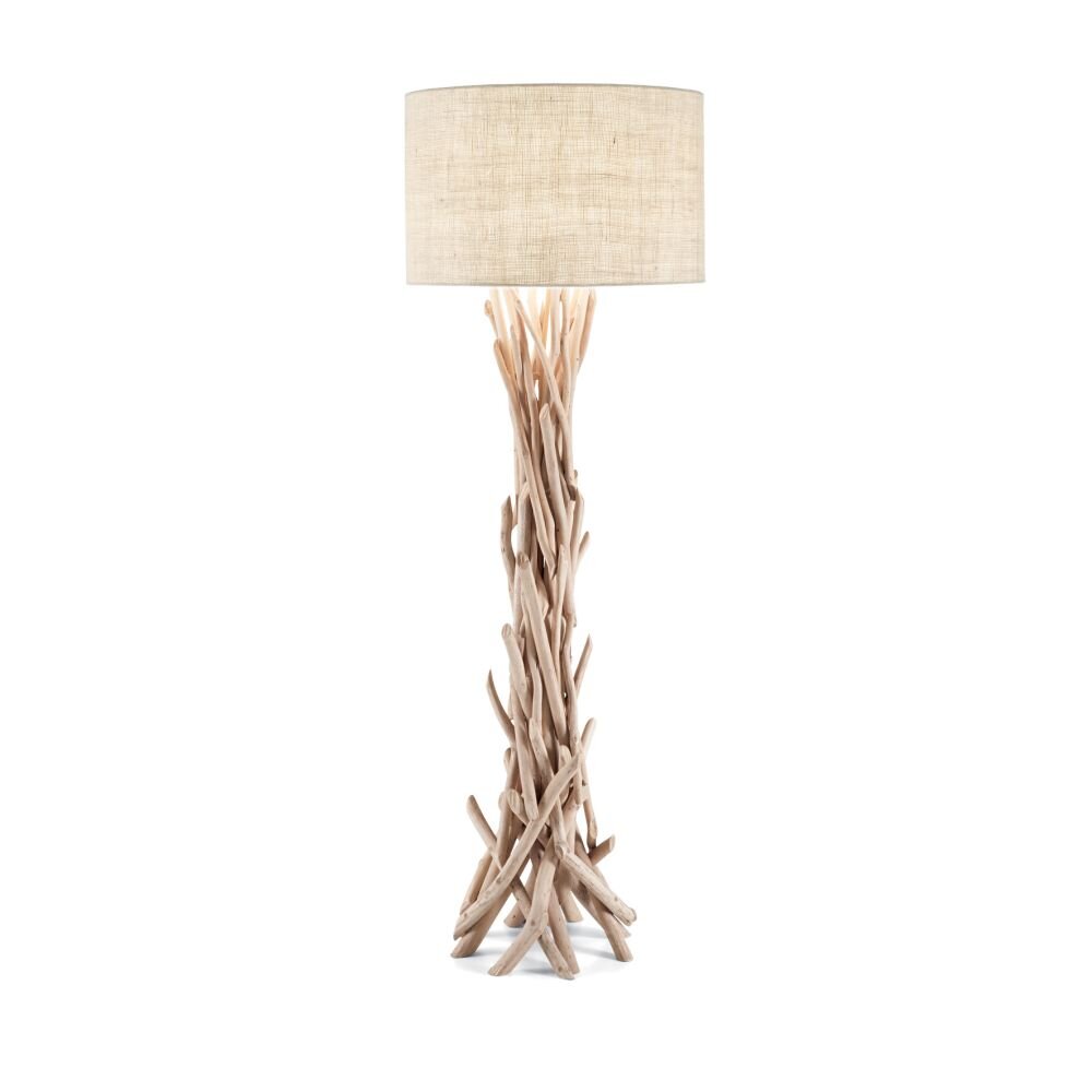 Ideal Lux DRIFTWOOD Lampa Stojąca Jasne drewno, 1-punktowy main product photo