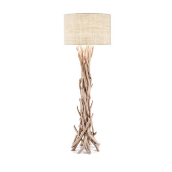 Ideal Lux DRIFTWOOD Lampa Stojąca Jasne drewno, 1-punktowy