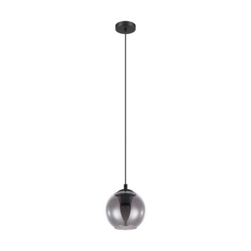 EGLO ARISCANI Lampa Wisząca Czarny, 1-punktowy