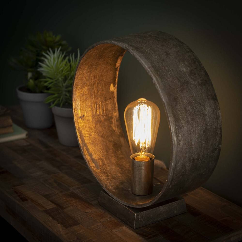 GORREDIJK Lampa stołowa Rdzawy, 1-punktowy main product photo