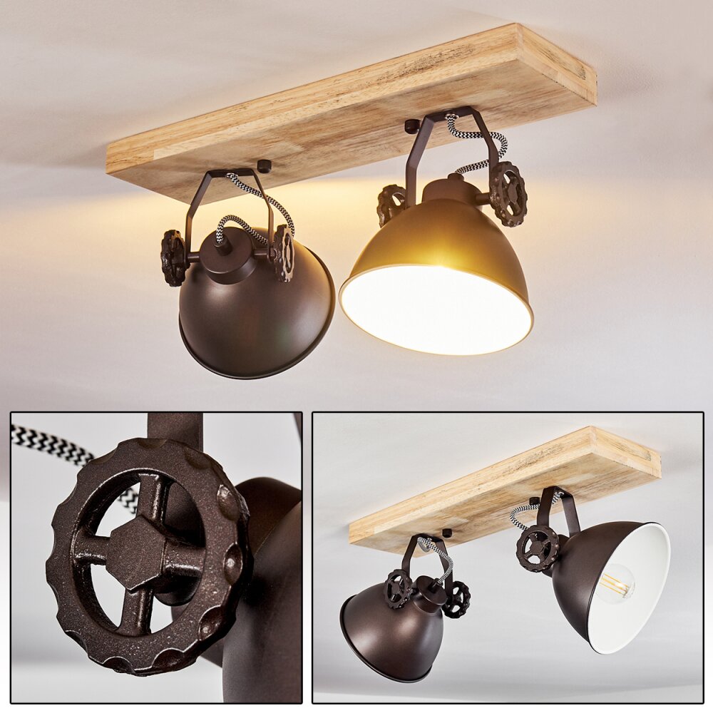 Svanfolk Lampa Sufitowa Brązowy, Czarny, Biały, 2-punktowe main product photo