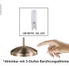 Paul Neuhaus PINO Lampa stołowa LED Mosiądz, 1-punktowy