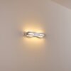 Nagold Lampa ścienna LED Chrom, Nikiel matowy, 1-punktowy