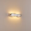 Nagold Lampa ścienna LED Chrom, Nikiel matowy, 1-punktowy