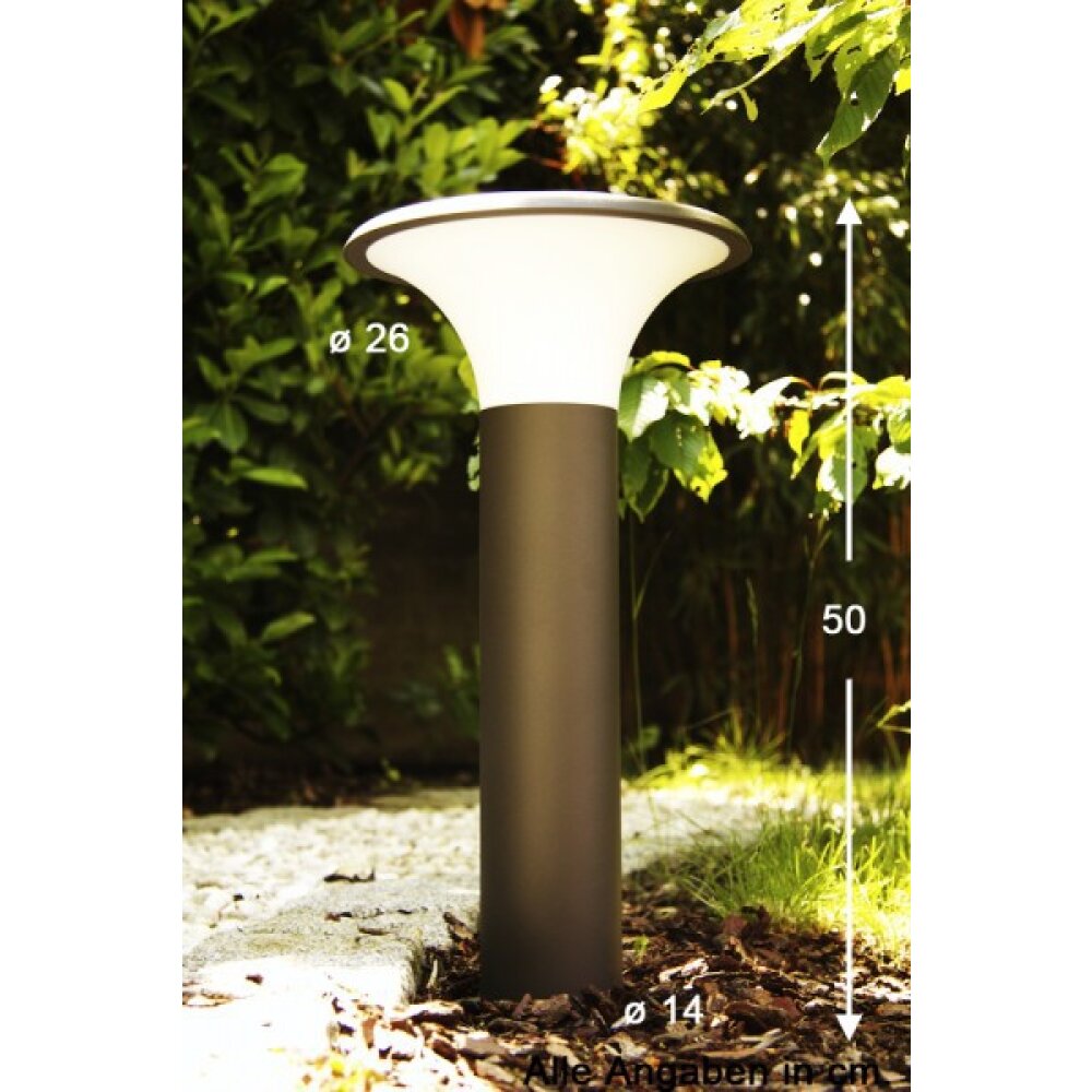 Trio KONGO zewnętrzna lampa stojąca Czarny, 1-punktowy main product photo