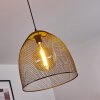 Wesa Lampa Wisząca Ciemnobrązowy, Nikiel matowy, 1-punktowy