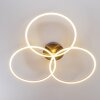 Johsa Lampa Sufitowa LED Nikiel matowy, Srebrny, 3-punktowe
