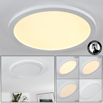 Siguna Lampa Sufitowa LED Biały, 1-punktowy