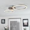 Malanje Lampa Sufitowa LED Nikiel matowy, 2-punktowe