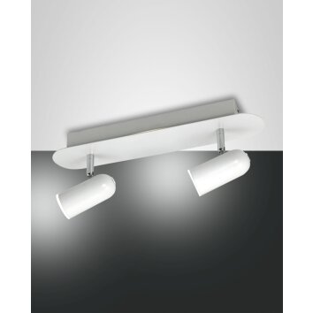 Fabas Luce Spotty Lampa Sufitowa LED Biały, 2-punktowe