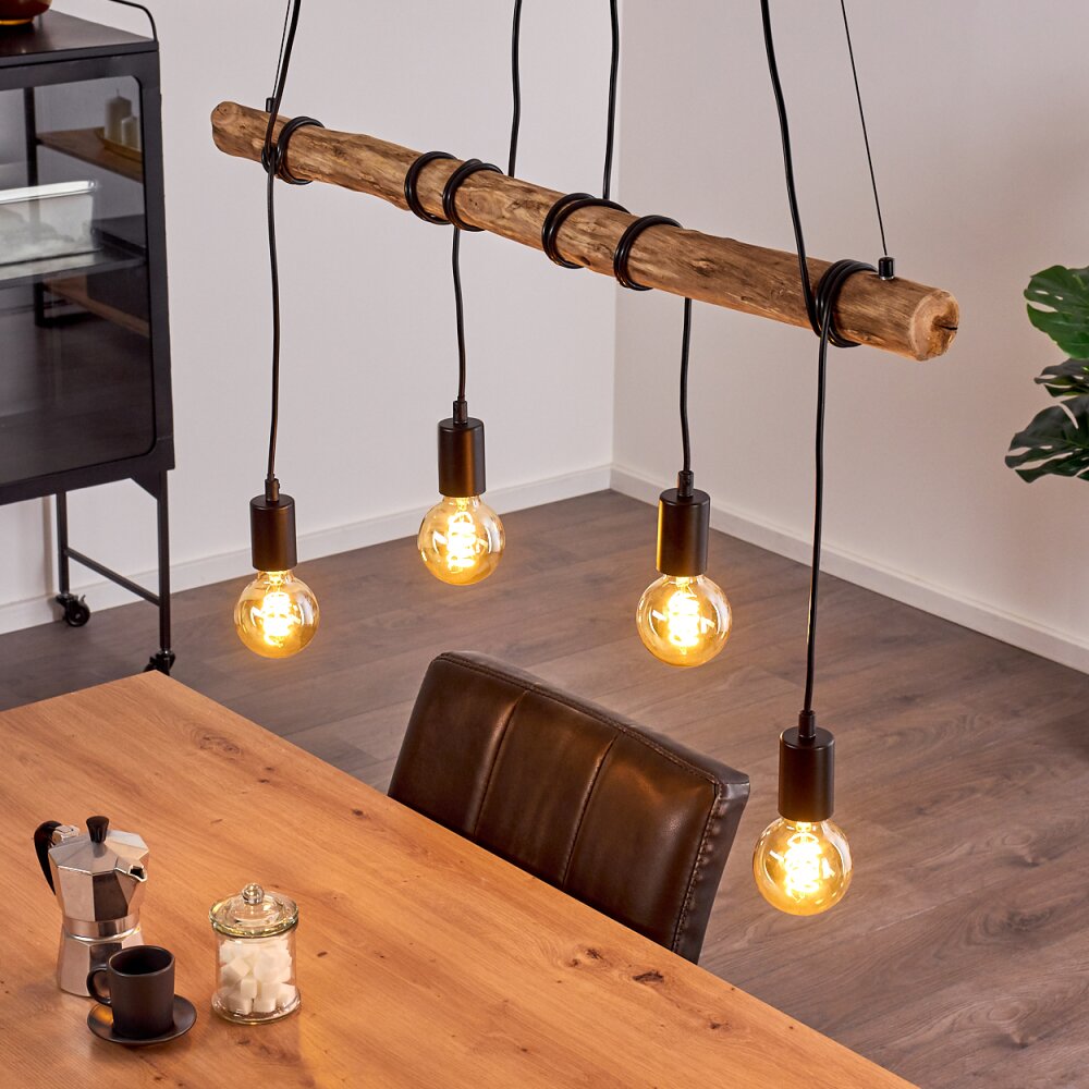 Tirana Lampa Wisząca Brązowy, Czarny, 4-punktowe main product photo