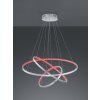 Trio Aaron Lampa Wisząca LED Nikiel matowy, 1-punktowy, Zdalne sterowanie, Zmieniacz kolorów