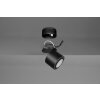 Trio Taurus Lampa Sufitowa LED Czarny, 2-punktowe