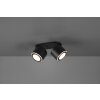 Trio Taurus Lampa Sufitowa LED Czarny, 4-punktowe