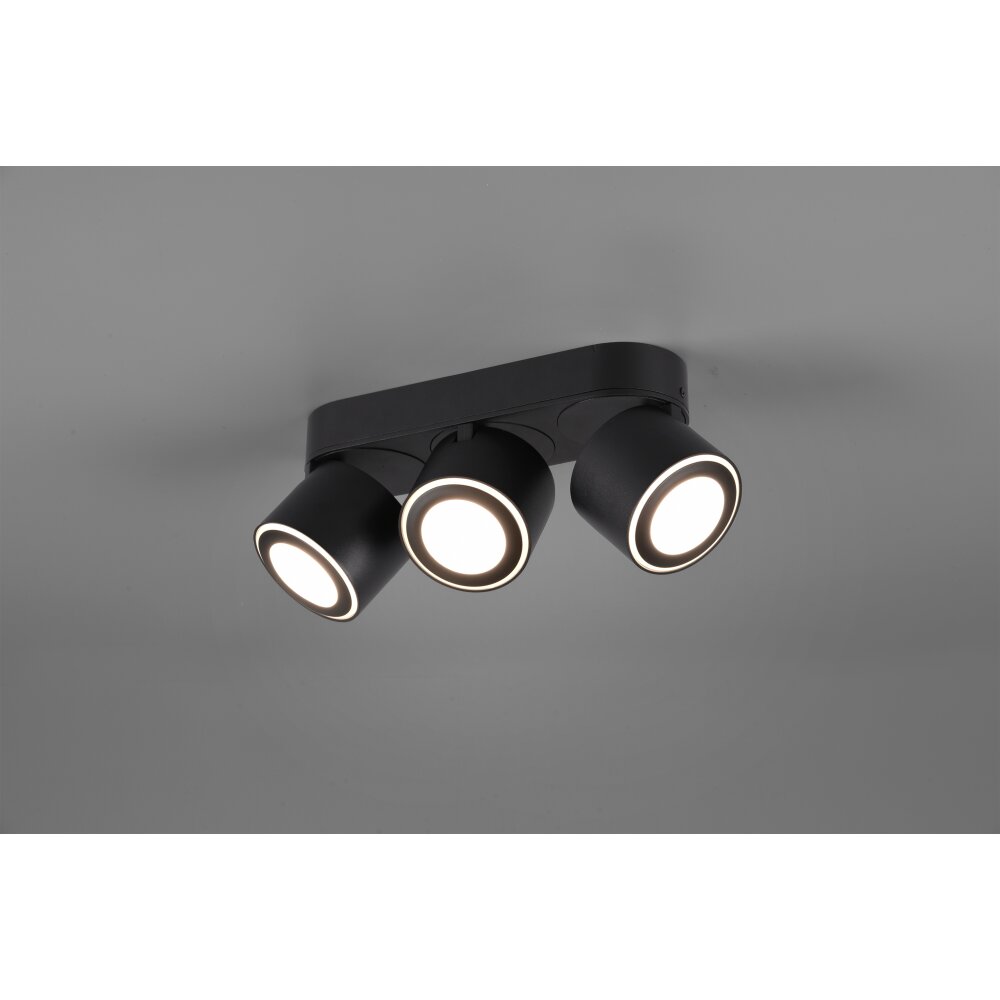 Trio Taurus Lampa Sufitowa LED Czarny, 6-punktowe main product photo