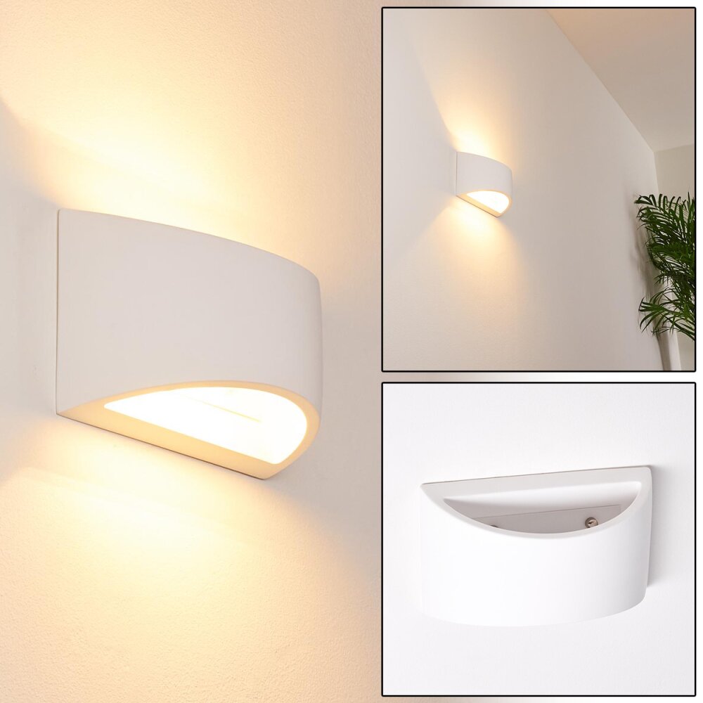 Braslo Lampa ścienna Biały, 1-punktowy main product photo