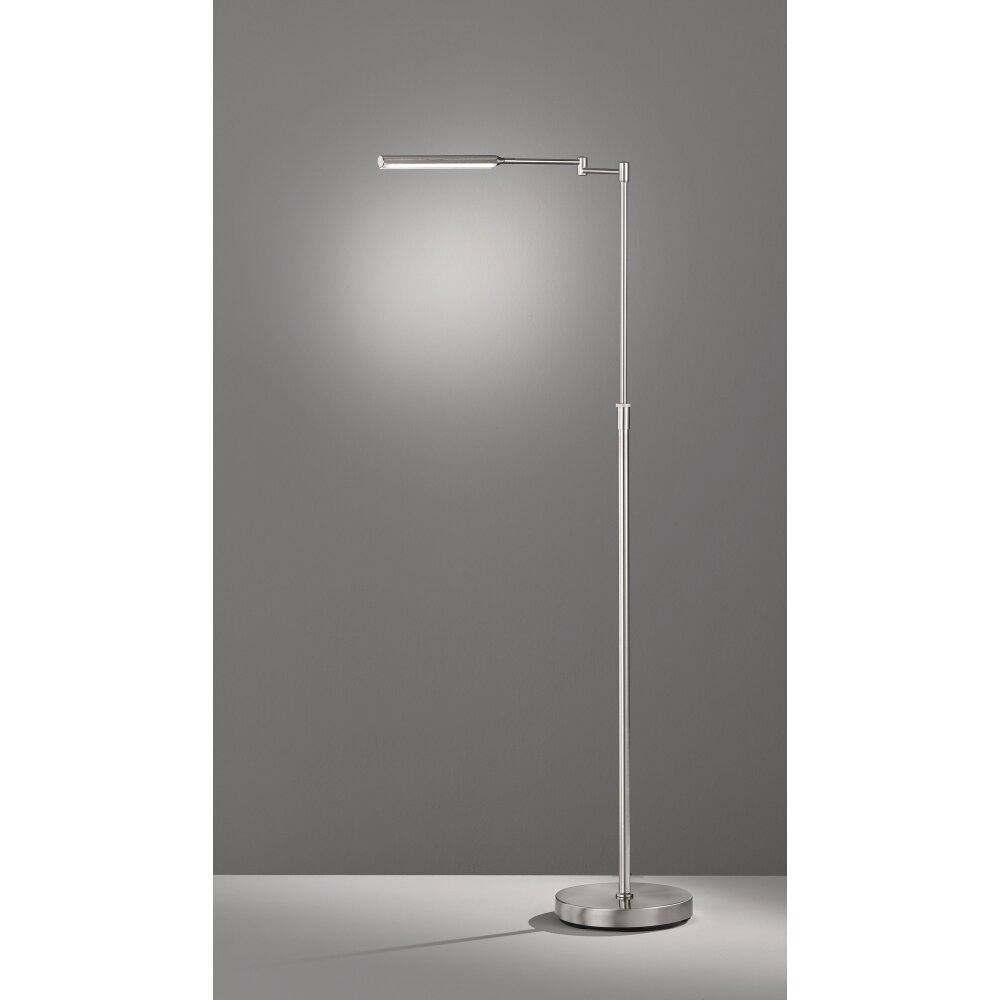 Fischer & Honsel Nami Lampa Stojąca LED Nikiel matowy, 1-punktowy main product photo