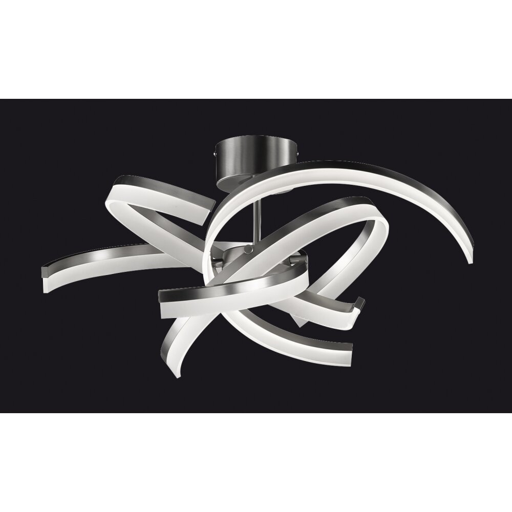 Fischer & Honsel Sund TW Lampa Sufitowa LED Nikiel matowy, 4-punktowe, Zdalne sterowanie main product photo