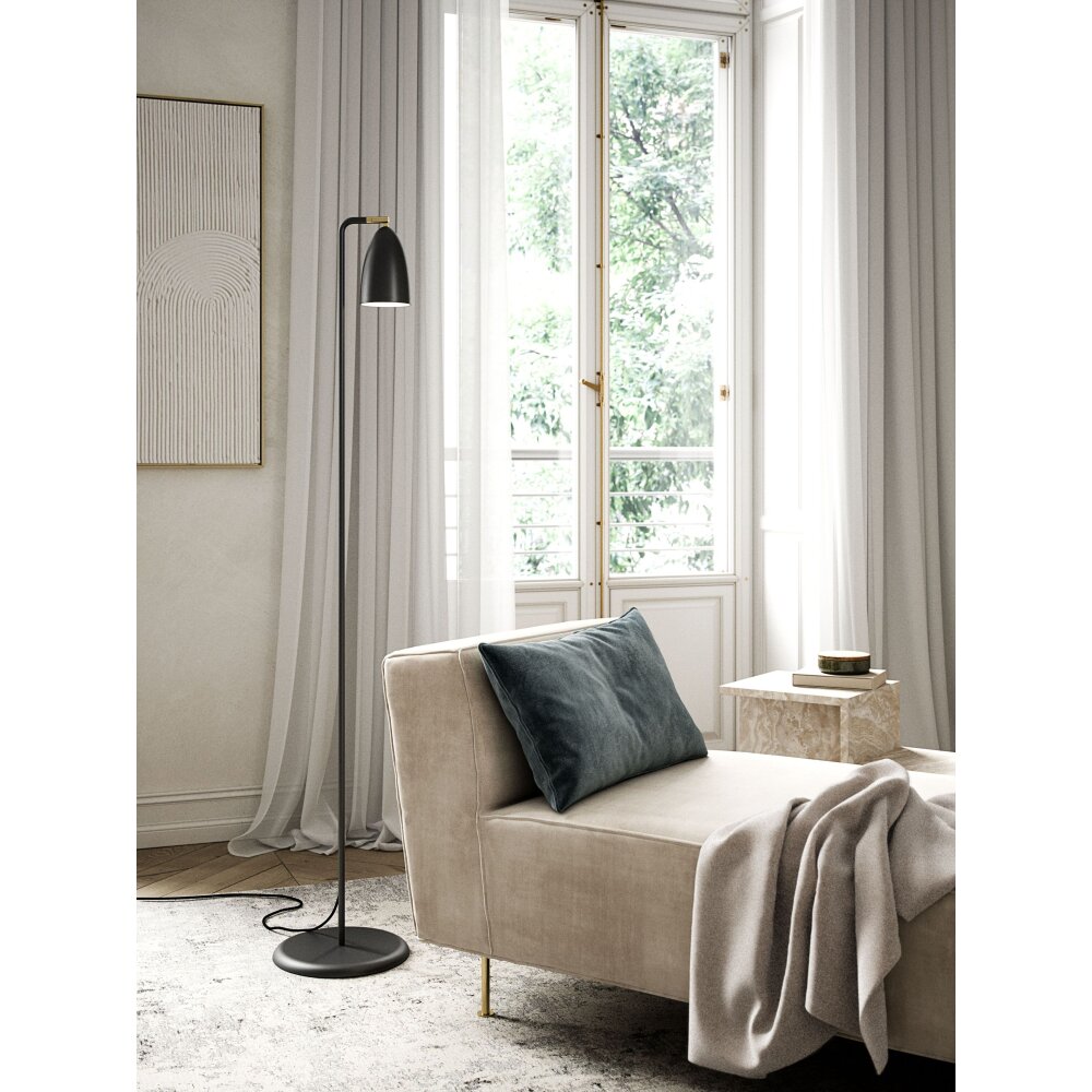 Design For The People by Nordlux NEXUS Lampa Stojąca Czarny, 1-punktowy main product photo