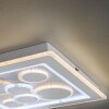 Fischer & Honsel  Ratio Lampa Sufitowa LED Biały, 1-punktowy, Zdalne sterowanie