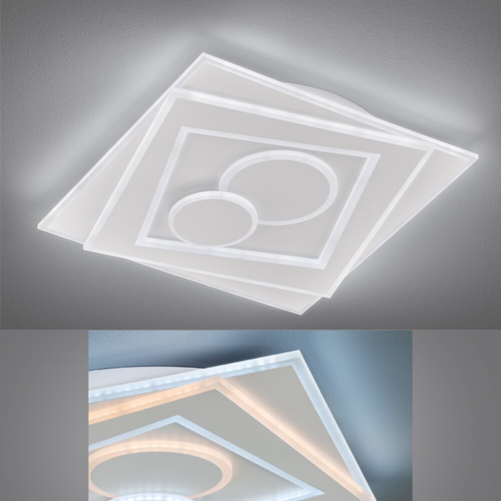 Fischer & Honsel Ratio Lampa Sufitowa LED Biały, 1-punktowy, Zdalne sterowanie main product photo