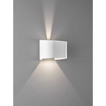 Fischer & Honsel  Wall Lampa ścienna LED Biały, 2-punktowe