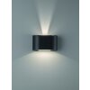 Fischer & Honsel  Wall Lampa ścienna Czarny, 2-punktowe